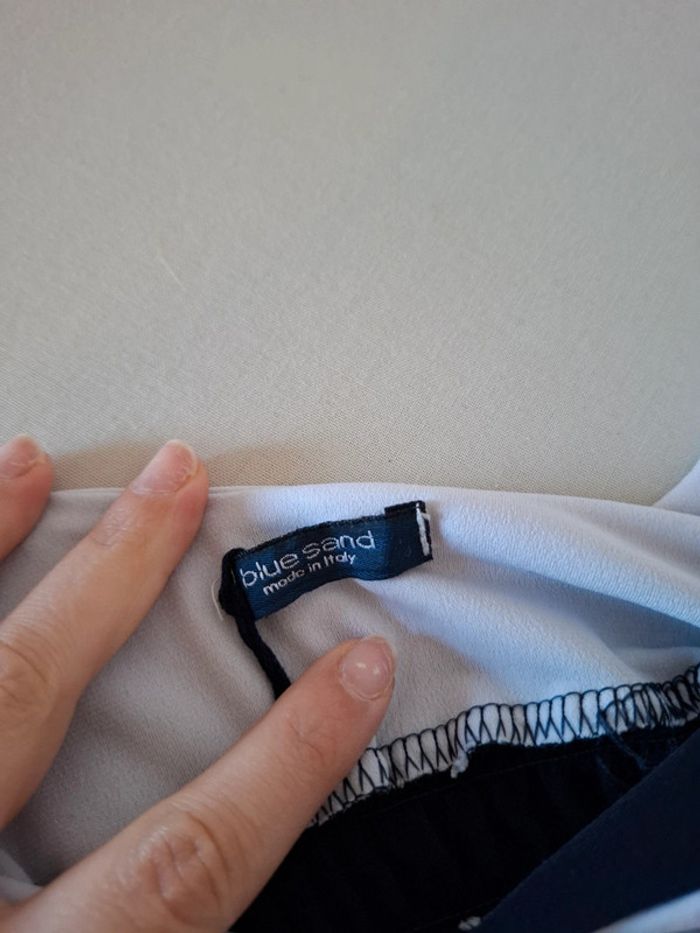 Robe cache-coeur chic Blue Sand taille XS/S 34/36 - photo numéro 7