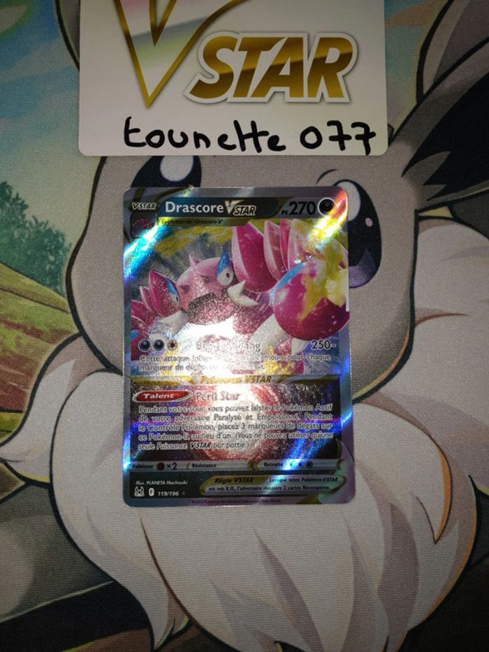 Carte pokémon Drascore VStar 119/196 - photo numéro 2