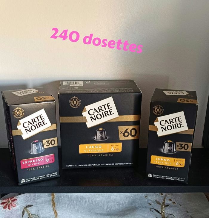 Café Carte Noire lot de 3 boîtes - photo numéro 1