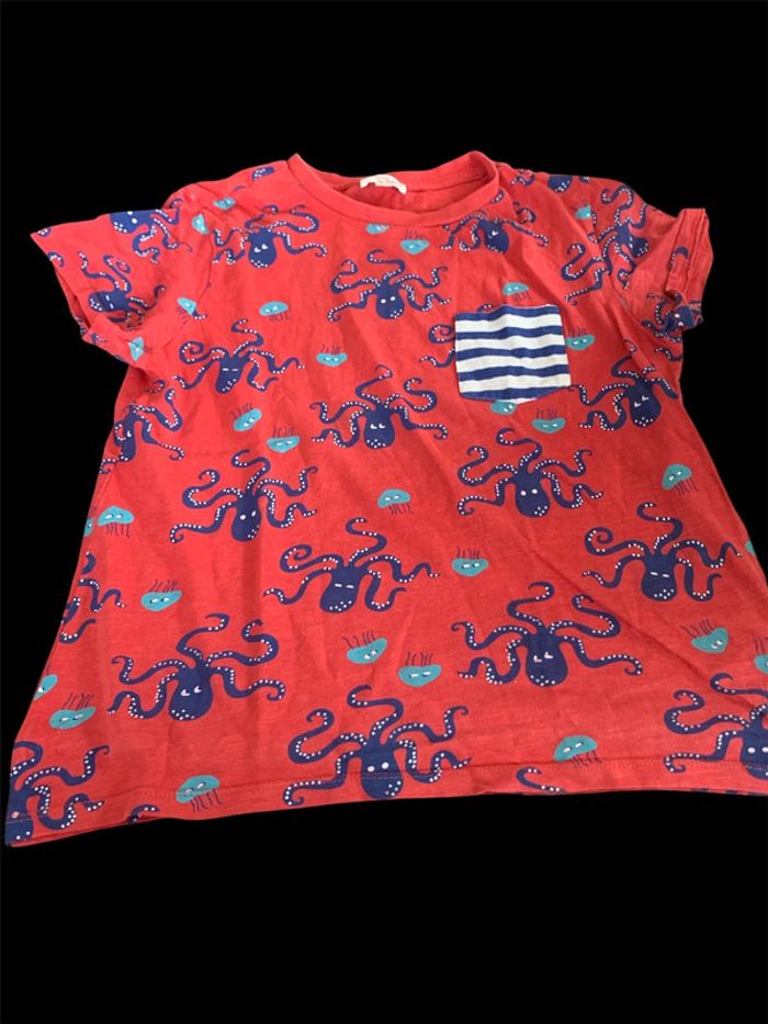 Tee shirt pieuvre