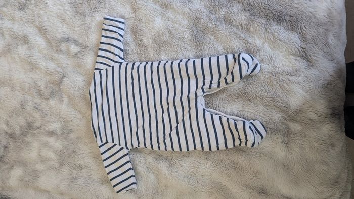 Pyjama épais Mes Petits Cailloux taille 1 mois - photo numéro 5