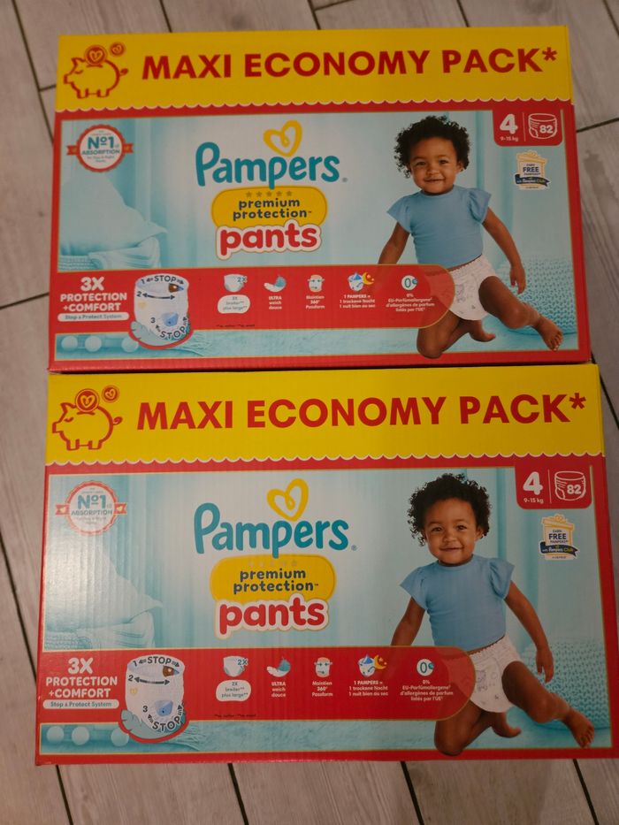 Pampers prenium protection pants taille 4