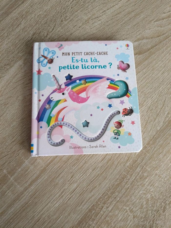 Livre Es-tu là petite Licorne