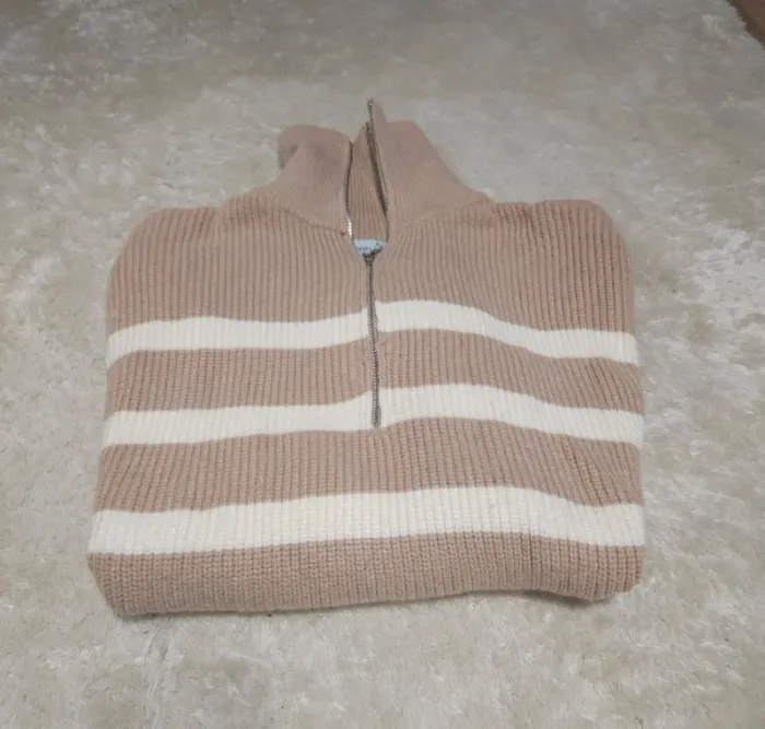 Pull sans manche col camionneur