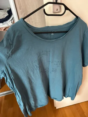 T-shirt femme bleu XXL