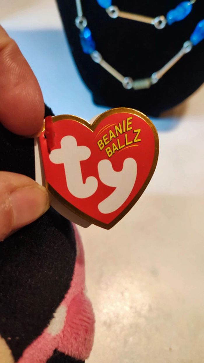 Peluche Minnie ty beanie ballz Disney - photo numéro 4