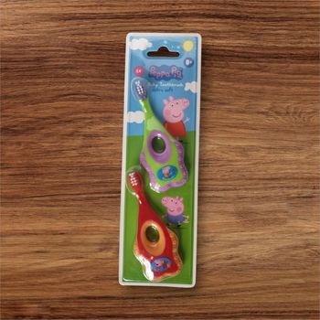 Lot de 2 brosses à dents Peppa Pig