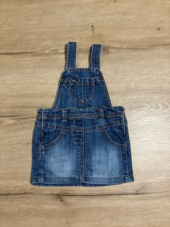 Robe salopette jeans tao 9 mois