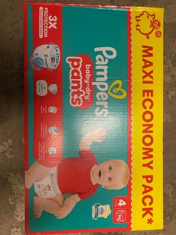 Pampers taille 4 pants
