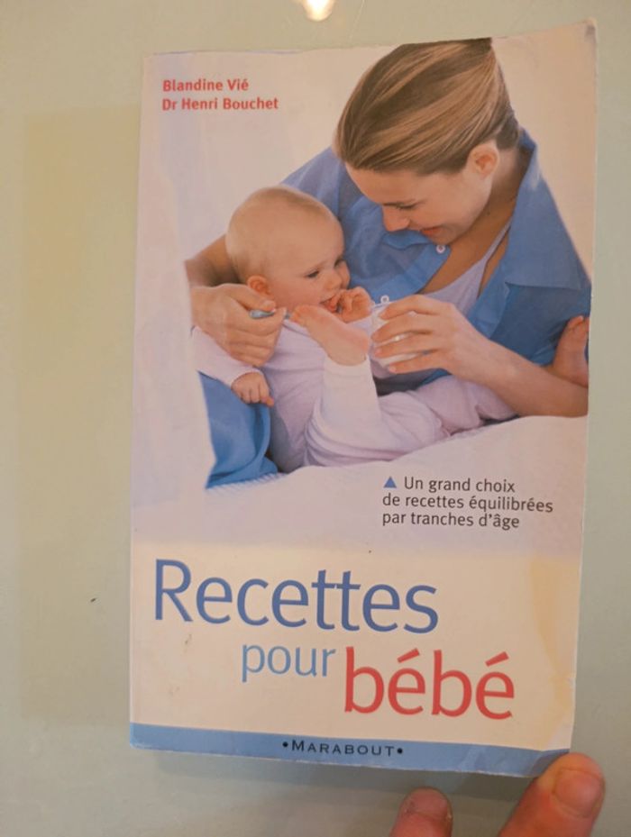 Livre recettes pour bébé
