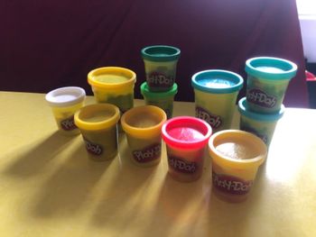 Lot pâte à modeler