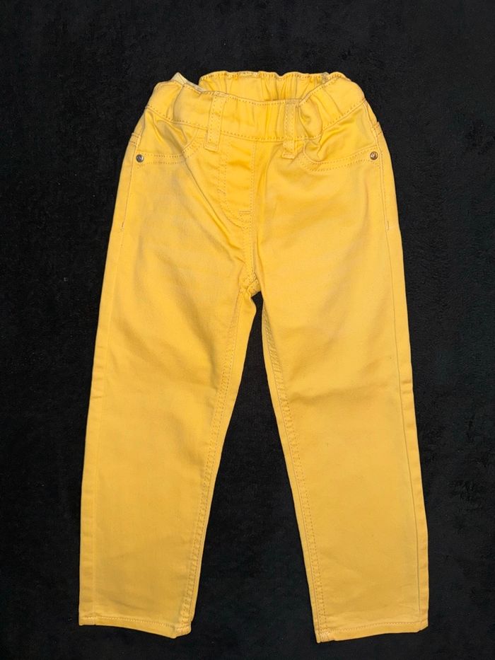 Lot 2 jeans réglable à la taille Fille 3 ans / 98cm - photo numéro 6