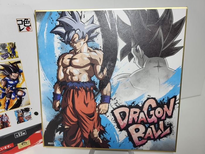 Dragon Ball Legend Battle Of World Ichiban Kuji G Shikishi Goku Instinct 20X20Cm - photo numéro 2