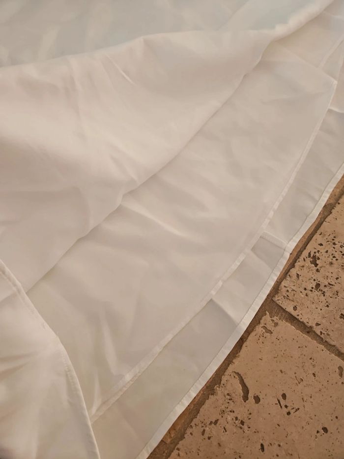 Robe longue blanche femme TM 38 neuve jamais portée - photo numéro 2