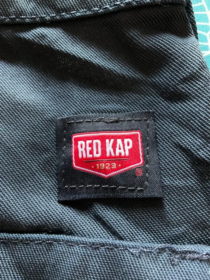 Short cargo bleu marine pour homme Red Kap taille W34 FR44 466 - photo numéro 4