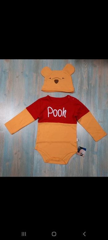 Body mixte winnie l'ourson