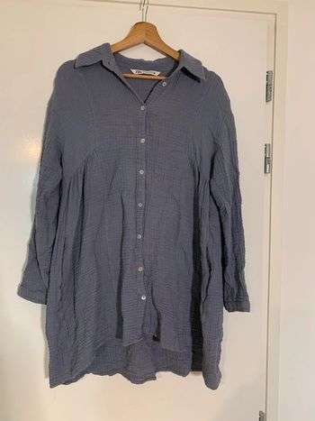 Robe zara gaze de coton