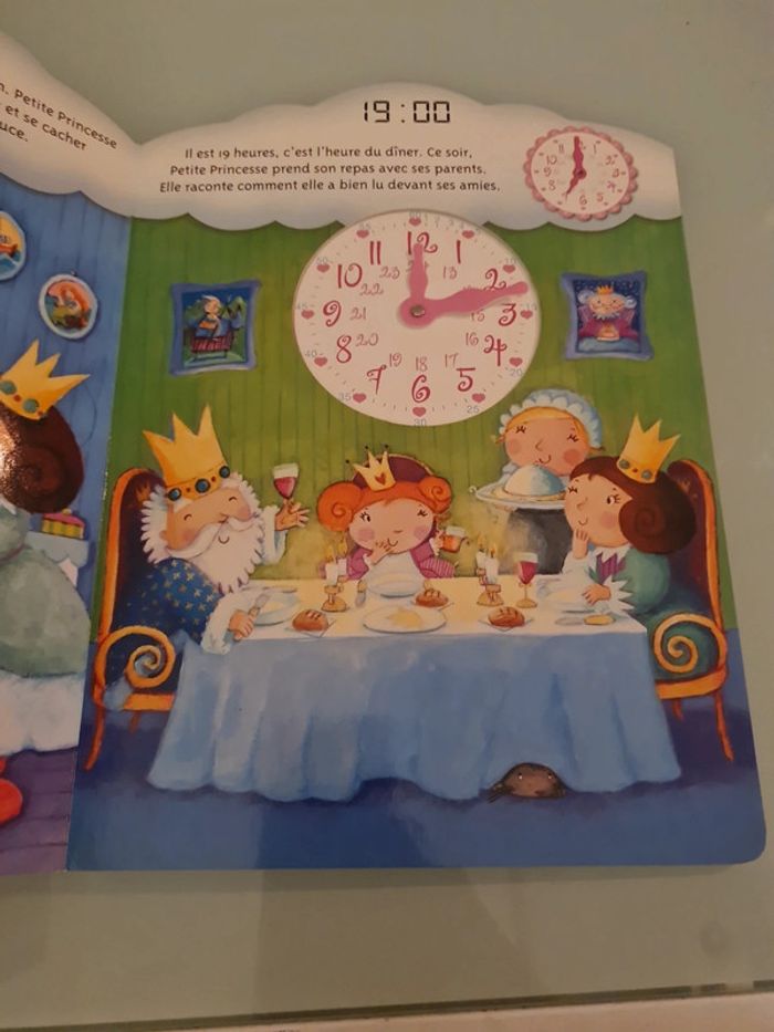 J'apprends l'heure avec les princesses - fleurus - photo numéro 4