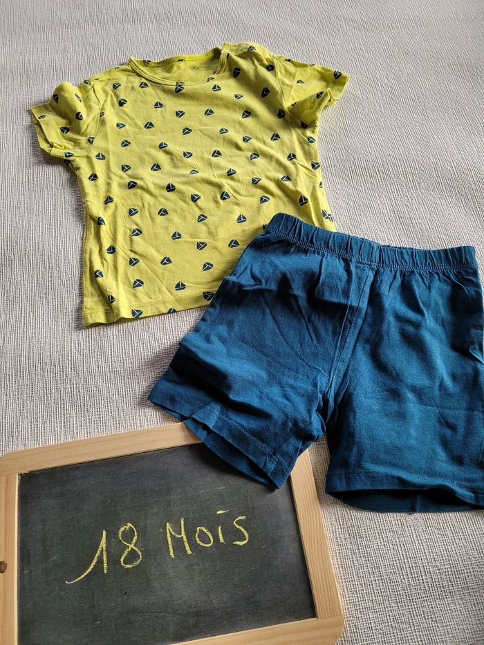 Ensemble short et tee-shirt Mc