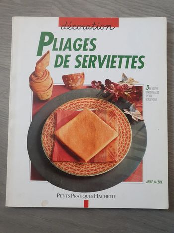 Livre pliage de serviettes