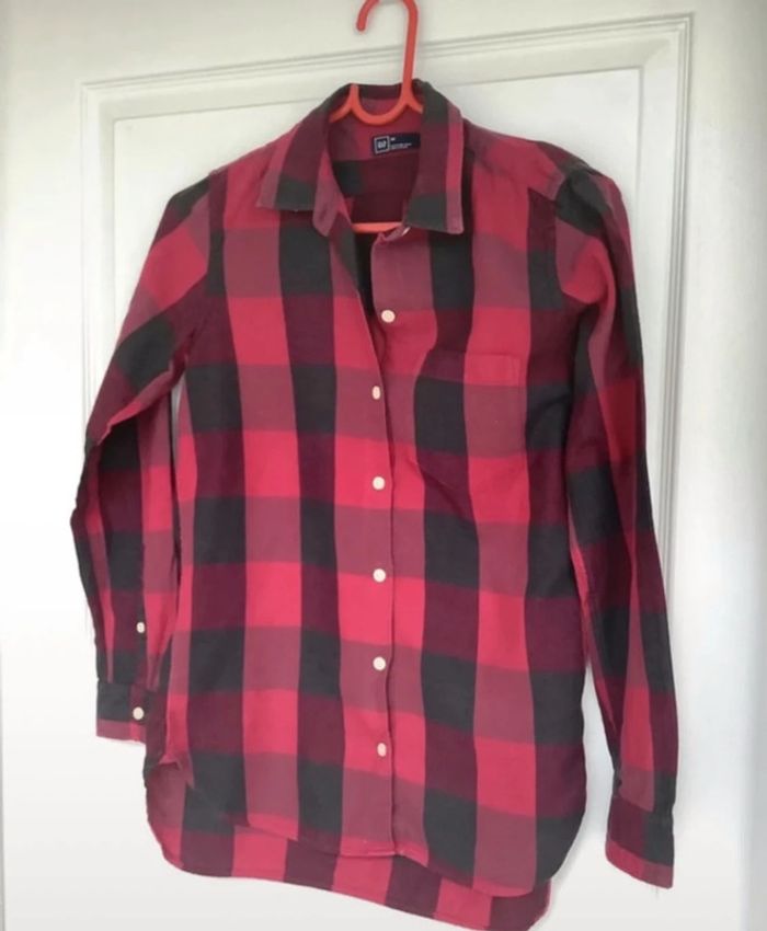 Chemise flanelle coton Gap 36/38