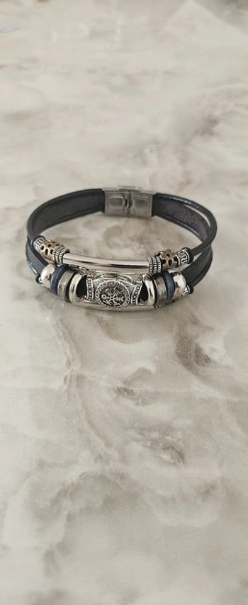 Bracelet en cuir pour homme