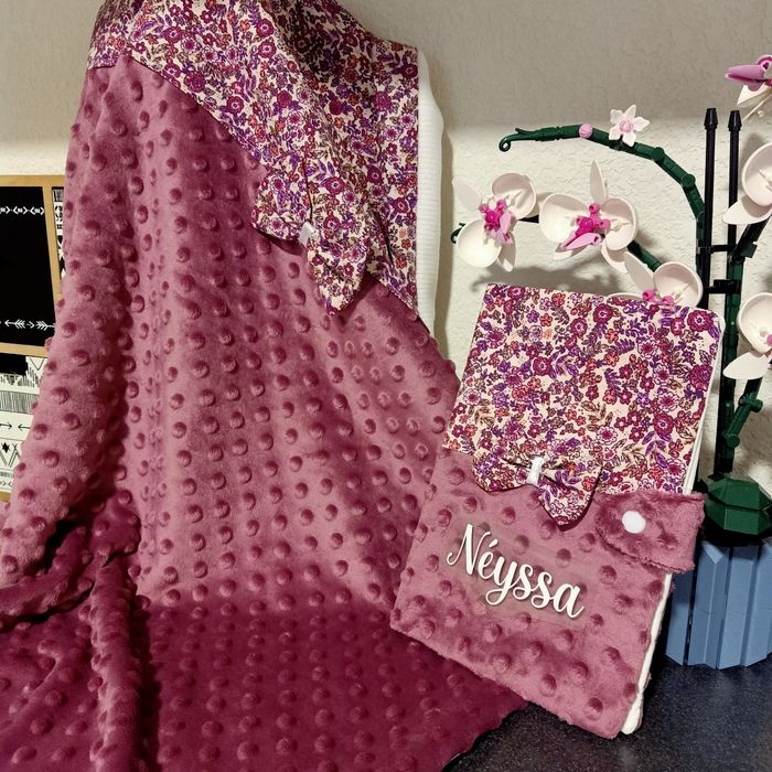 Couverture bébé et protège carnet - photo numéro 6