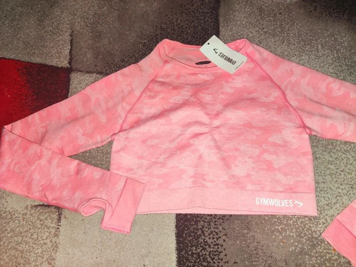 Crop Top Sport Femme Stretch Confort - photo numéro 13