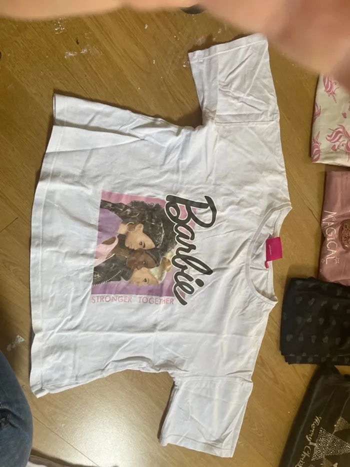 Tee shirt barbie fille 10 ans