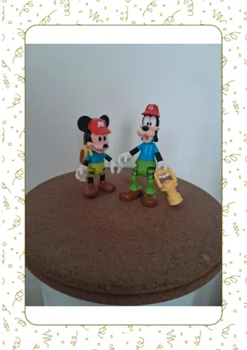 Figurine Mickey & Dingo à l'aventure. Pack de 2 Imc Toys