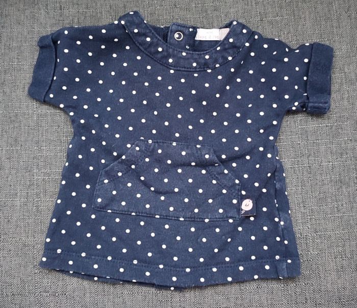 Ensemble tee-shirt jean Tape à l'Oeil/ Kitchoun - photo numéro 2