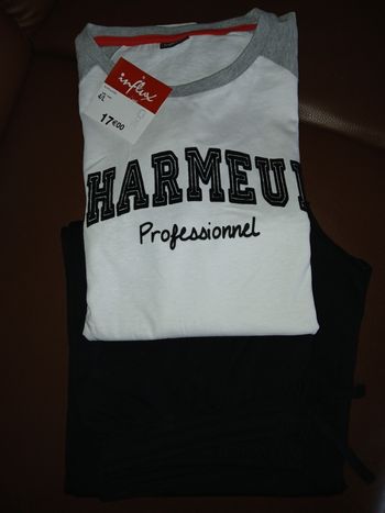 ensemble pyjamas homme manches longues en coton taille L