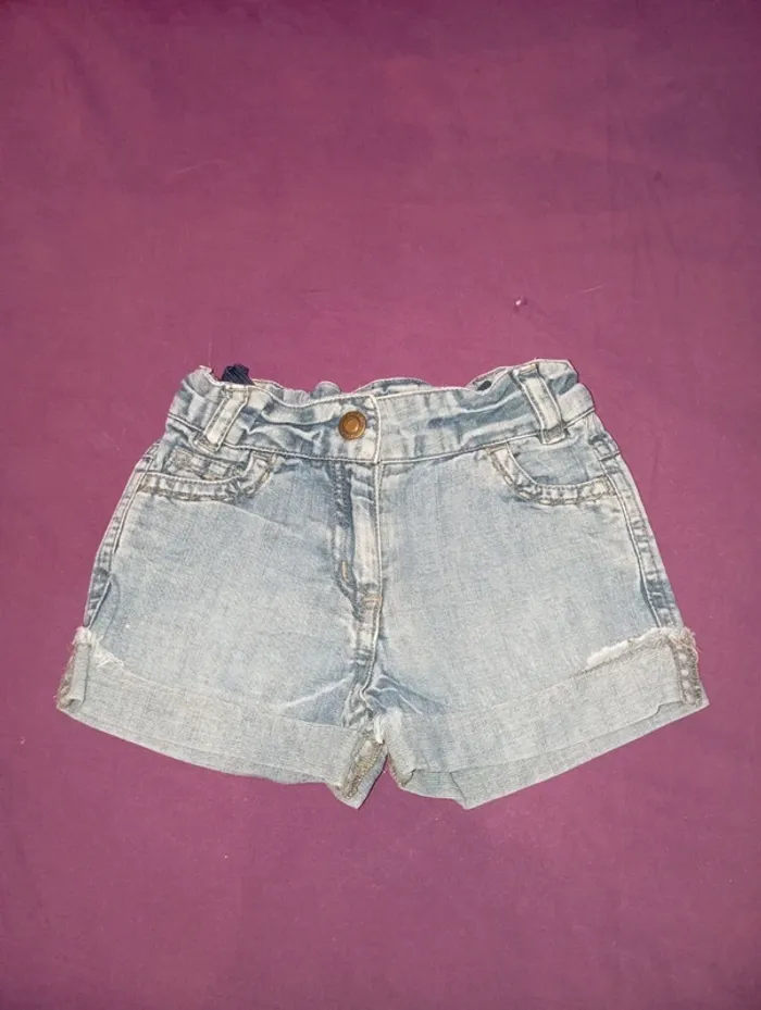 Short en jean 2 ans TAO - photo numéro 2