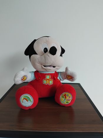 Mickey peluche joue et apprends de Clemontoni