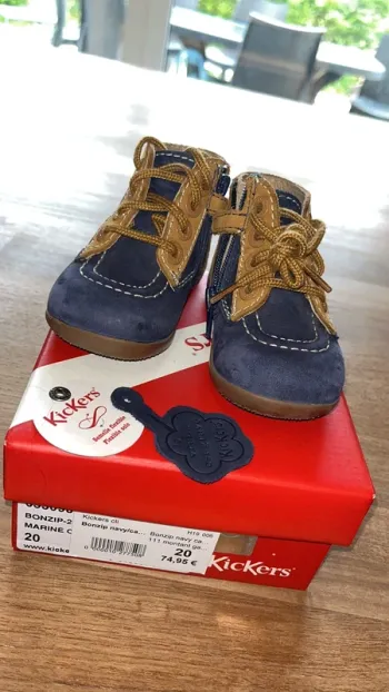 Kickers taille 20 bleu navy