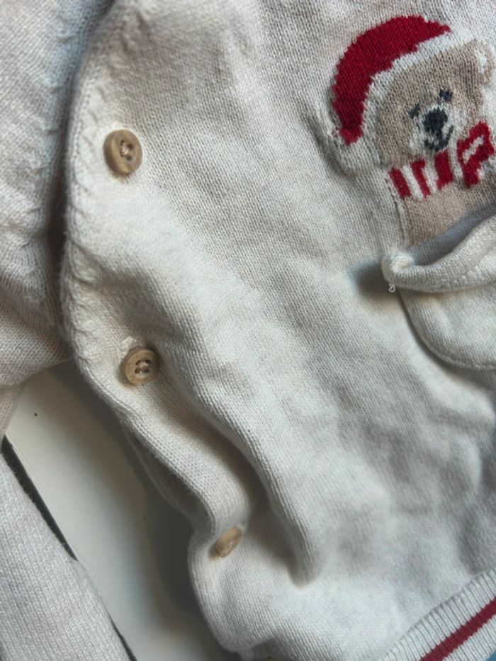 Ensemble hiver / Noël , vertbaudet , 6 mois - photo numéro 4