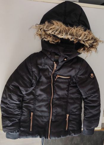 Doudoune fille noire 8 ans Orchestra