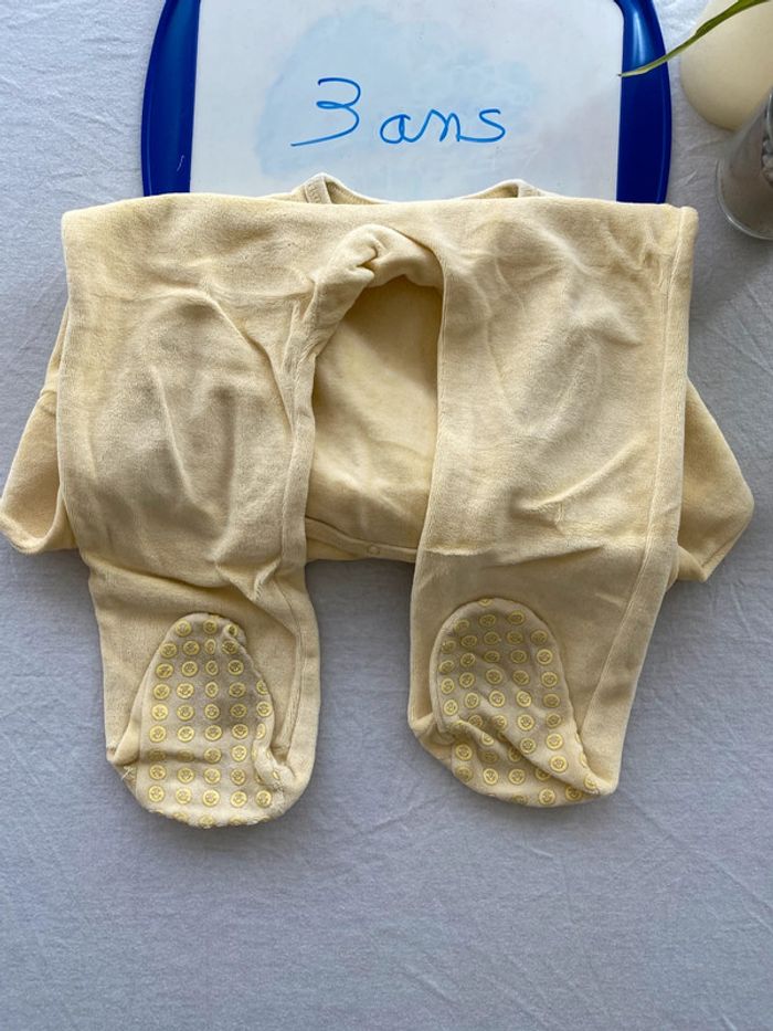 Pyjama chaud avec pieds antidérapants intégrés - 3 ans - Vertbaudet - TBE - photo numéro 6