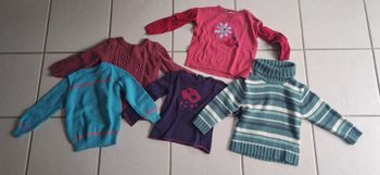 Lot de 5 pulls taille 4