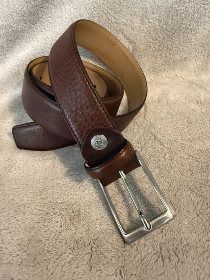 Roy Robson - Ceinture en cuir - Marron grainé