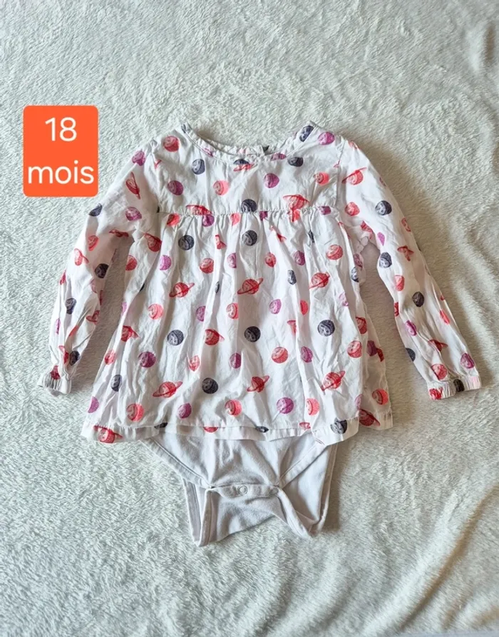 Body blouse DPAM 18 mois