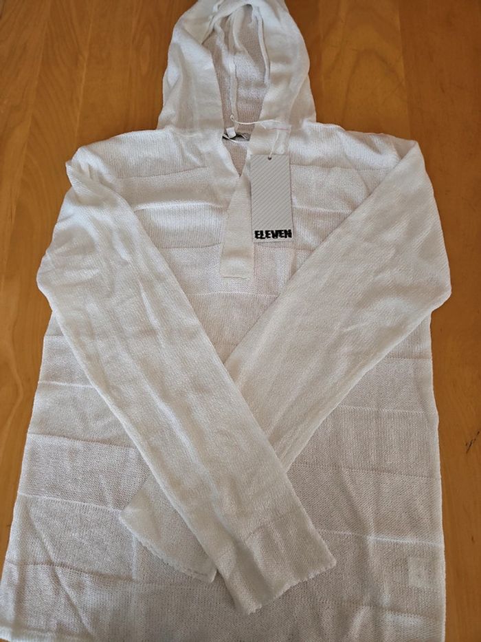 🔥Vintage🔥Pull à capuche ElevenParis T.XL💫👕