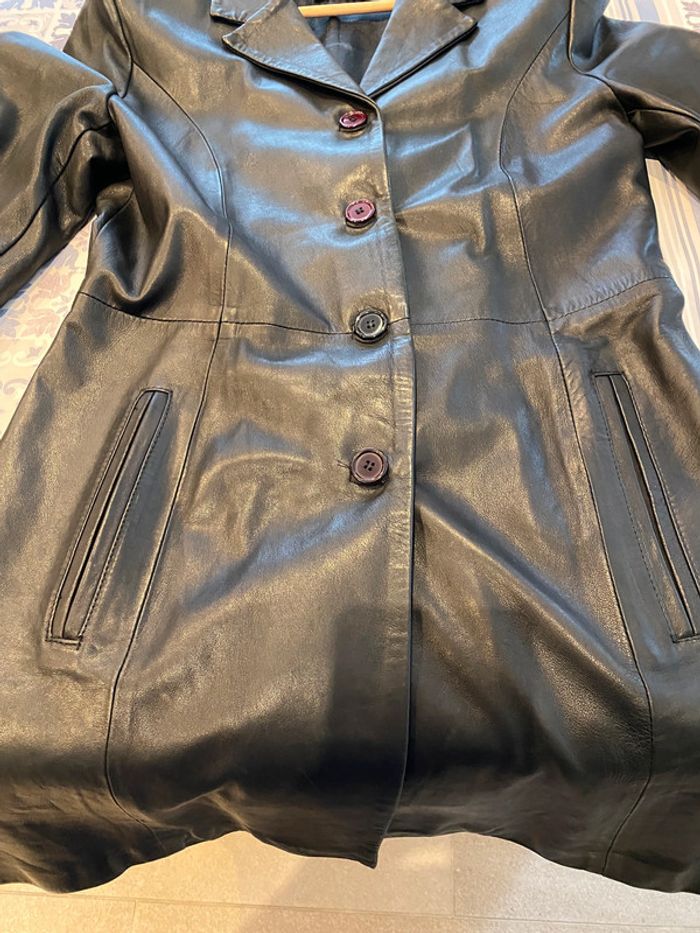 Manteau cuir - photo numéro 9