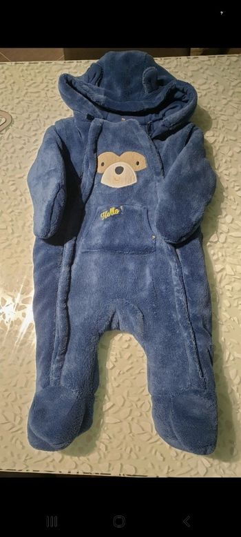 Combinaison pilote orchestra 12 mois