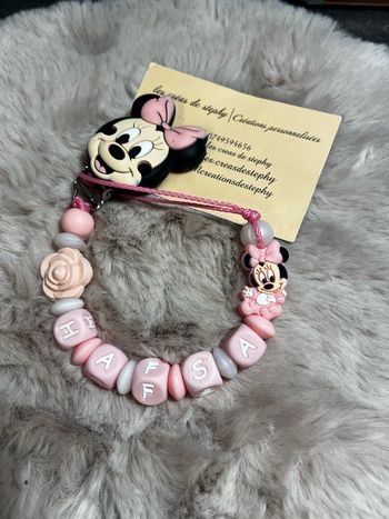 Attache tétine Minnie