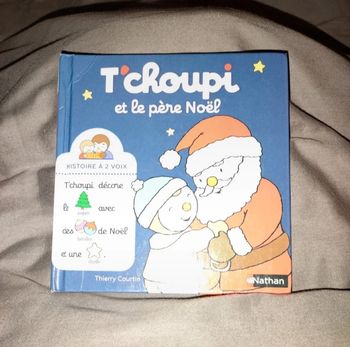 Livre T'choupi et le père noël