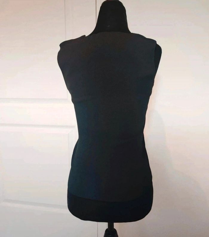 Top camaïeu noir taille 2 - photo numéro 3