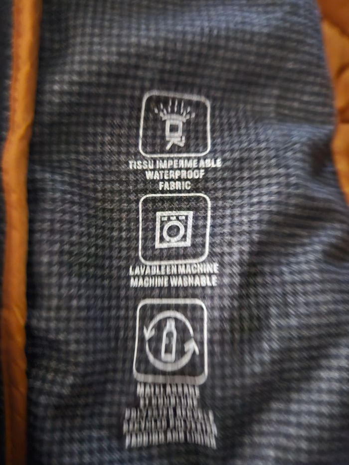 Doudoune grise garcon 10 ans - photo numéro 6