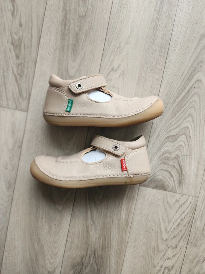 Chaussures kickers Salomé beige 25 - photo numéro 6