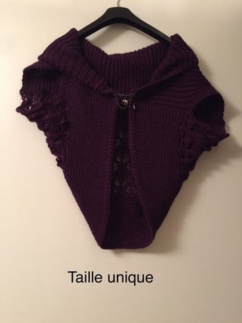 Boléro prune